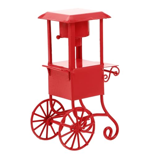 SUPVOX Miniature Snack Machine for Dollhouse Versatile Lollipop Popcorn Maker Compact Tabletop Popcorn for Events Celebrations Nights Parties