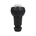 Price comparison product image Gear Shift Knob Lever Universal Black Car 5 Speed Gear Stick Shift Knob Manual for 307 pomo Gear knobs for Peugeot carburatore c4 1006 HDI Shift knob for Peugeot 207 307 cc308 807 peoguet 207