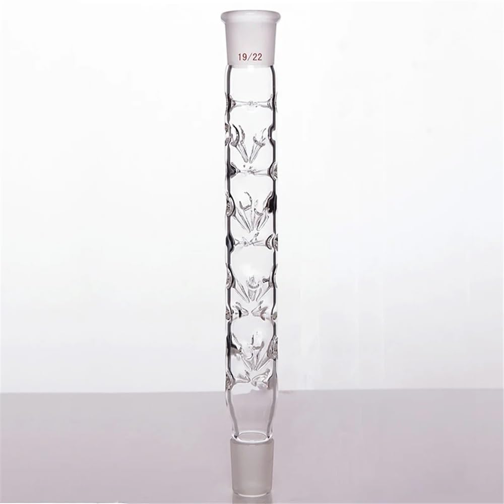 Columna de destilación vertical vidrio borosilicato C10 Equipamiento de laboratorio