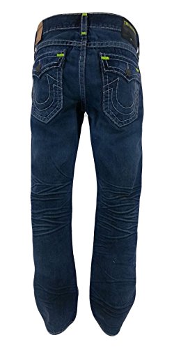 True Religion Men's Ricky Relaxed Fit Straight Leg Jean in Day Shadows3