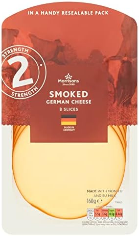 Morrisons Smoked Cheese Slices, 160g