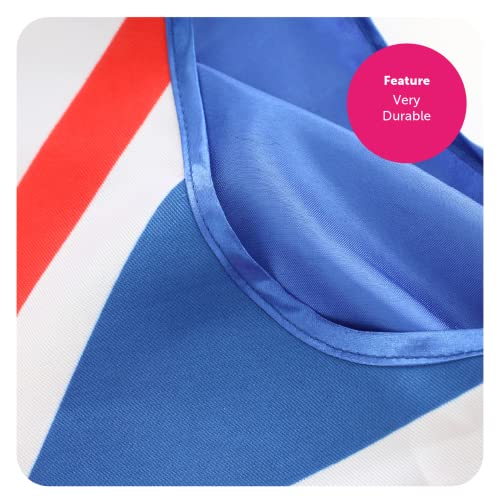 Dames Unie Jack Jurk - Rood, Wit en Blauw Union Jack Flag Klassieke Jurk - 90s Muziek Pictogrammen, Brit Pop, VE Day, Jubilee Fancy Dress - Image 6