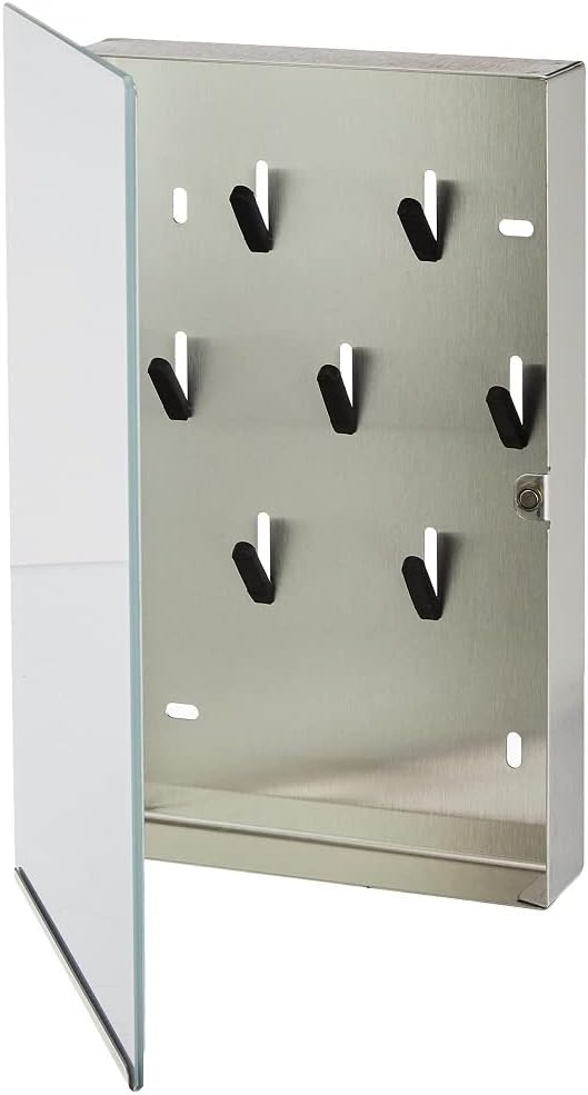 Get Discount 70% Price Blomus Velio Glass Magnet Board with Key Holder, Gray