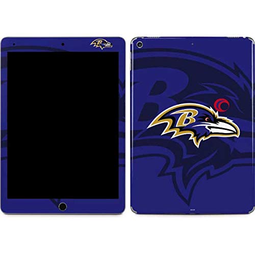 Skinit Decal Tablet Skin Compatible with iPad Air - Officially Licensed NFL Baltimore Ravens Double Vision Design