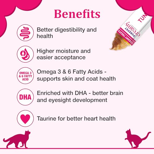 PUREPET-Creamy-Lickable-Cat-Treats-Tuna-Bonito-Pack-of-5-X-75-G-Total-375-G-Pack-for-All-Life-Stages