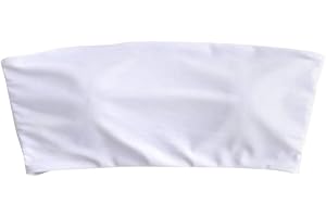 Women's White Bandeau Bikini