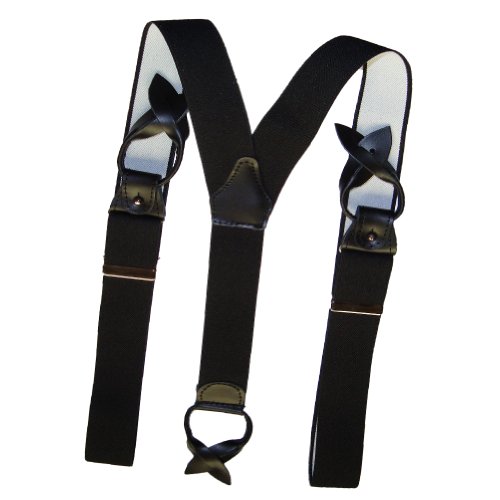 Mesbretelles Bretelles à boutons noir Cover