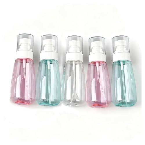 Generic 100ml Travel Size Spray Bottle - Leak Proof Fine Mist, Empty Refillable Plastic Mini Bottle for Face Hair Perfume & Essential Oils