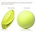 JZK Haustier Hundespielzeug Tennisball 24,1 cm Hund Aufblasbarer Tennisball Spielzeug für große Haustiere Spielzeug Indoor Outdoor Sport Strand