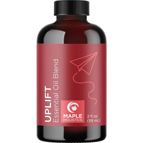 Image of Uplift Aromatherapy Essential Oil Blend - Happy Essential Oil Blend of Calming Essential Oils for Diffusers for Home and Travel with Citrus Essential Oils and Pure Aromatherapy Oils for Diffusers 2oz