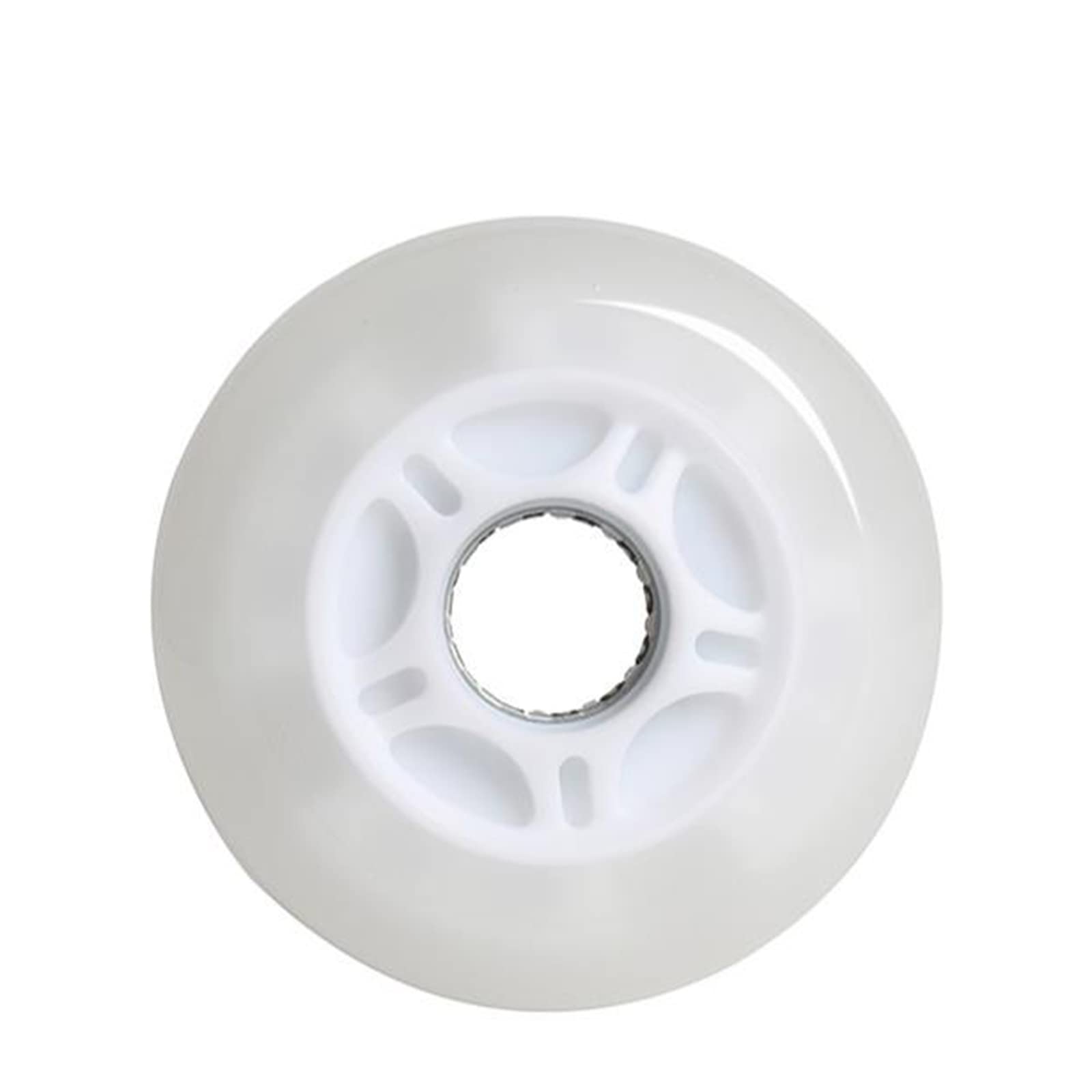 Generico Koła do łyżworolek na zewnątrz wewnątrz oświetlają 72 mm 76 mm 80 mm LED Flash Flash Koła wymienne do łyżwiarstwa łyżwiarskiego - 8 szt