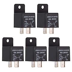 Ehdis 2pcs Relè Auto 4 Pin 24V 40A SPST Modello No .: JD2912-1H-24VDC 40A 28VDC, Auto Interruttori e antipasti, rele per Auto, Camion, Barche Marine, lampade, ECC