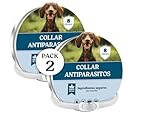 ✅ PROTECCIÓN COMPLETA CONTRA PARÁSITOS – Collar antiparasitario para perros con fórmula avanzada que repele y elimina pulgas, garrapatas, mosquitos y larvas. Brinda protección duradera y efectiva en todo momento.