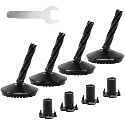 HARSKIYER Adjustable Leveling Feet for Furniture Cover