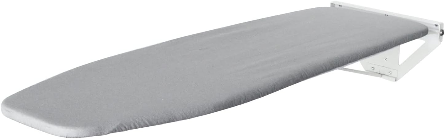 39.3"x12" Wall-Mounted Ironing Board Steam Iron Rest Foldable Ironing Station for Small Space
