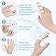 GADITIEK Fingerschiene, 3 Stück Fingerschienen, Verstellbare Fingerstütze Stacksche Schiene, Fingerbandage mit Eingebautes Aluminiumband für Verstauchte, Arthritis und Geschwollene Finger (3-3Farben)