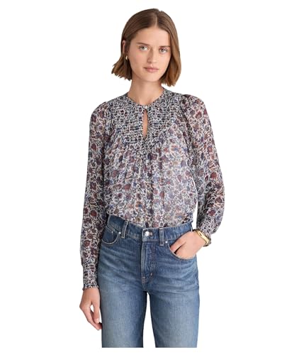 Madewell Women's Karlie Top-Crinkle Viscose