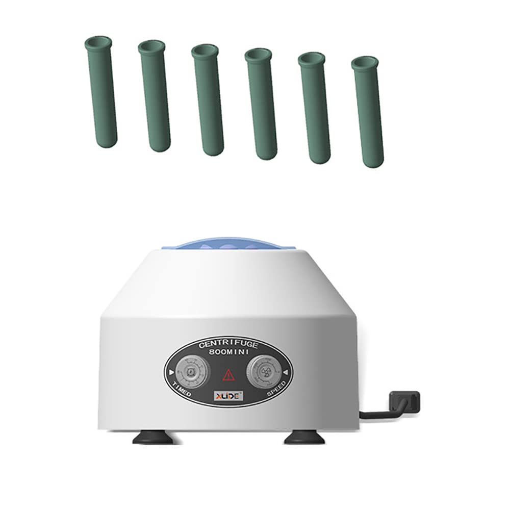 iDili AC 110-240V Electric Low Speed Centrifuge Laboratory High-Capacity Centrifuge Machine 0-60MIN Timable 0-4000RPM Adjustable Speed