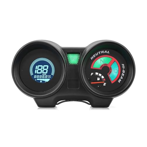 Compteur kilométrique moto universel et tachymètre numérique 299 km/h avec rétroéclairage LED