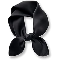 PoeticEHome Bufanda de seda de morera 100% pura color liso,