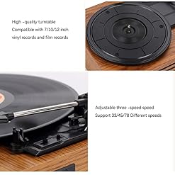 Haut-parleur Bluetooth tourne-disque platine vinyle phonographe vinyle RCA sortie Audio transcription vinyle sur disque… - Les Beatles, Paul McCartney, John Lennon, RIngo Starr, George Harrison Haut-parleur Bluetooth tourne-disque platine vinyle phonographe vinyle RCA sortie Audio transcription vinyle sur disque… – Image 7