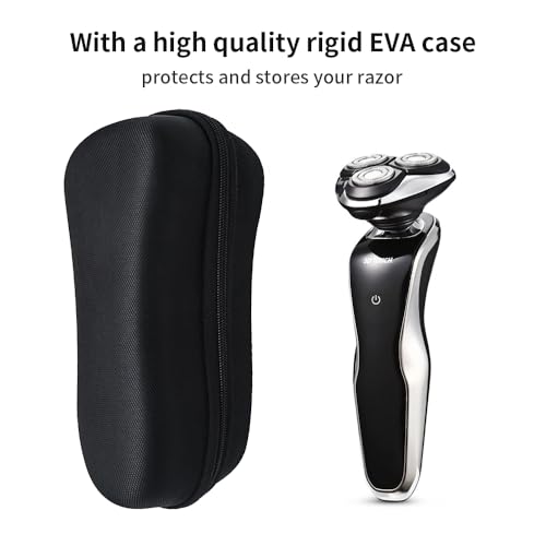 WuYan Electric Shaver Case for Philips, Portable Travel Razor Storage Box for Braun, Hard Shell Protective Box for Panasonic Men's Electric Shaver