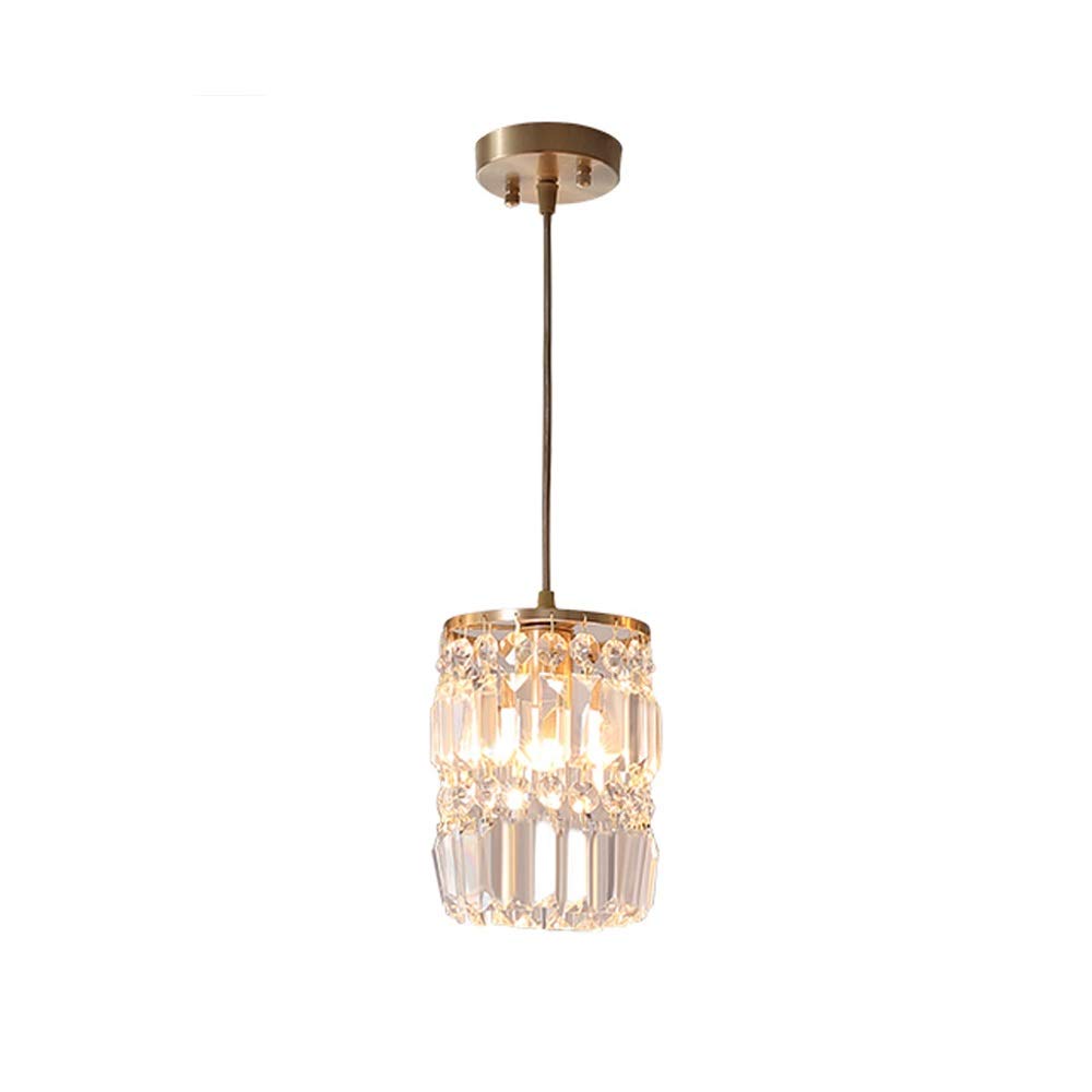 Lustre en cristal K9 or pour un éclairage de luxe réglable