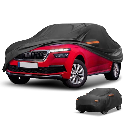 Partuto All-Weather Waterproof Car Cover - UV-Resistant Outdoor Full Exterior