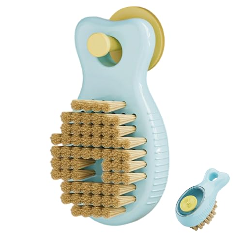 Dishwashing Brush, Grime Removal Soap Dispenser, Kitchen Scrubbing Brushes with Ergonomic Bristles, Cleaning Tool Material, Compact Brush with Ergonomic Design, Kitchen Accessory for Dishes - imagen 7