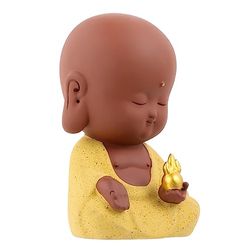 VICASKY Statua in ceramica – Figura Buddha Decorazione Ornamento Per Casa Soggiorno Decorativo