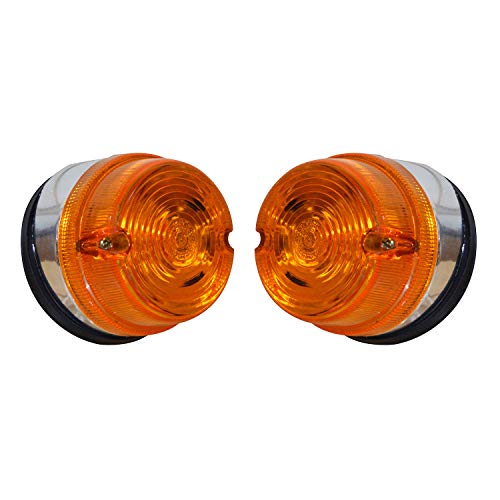 Feux de signal de virage clignotant ambré 12V pour camion FIAT 682-N3 et remorque universelle