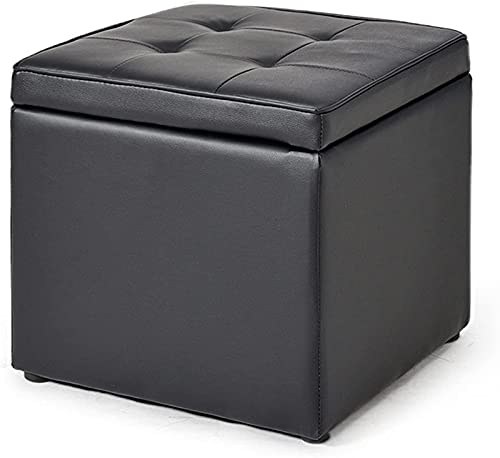 Coffre de rangement rembourré et pouf cube étanche pour maison - 2