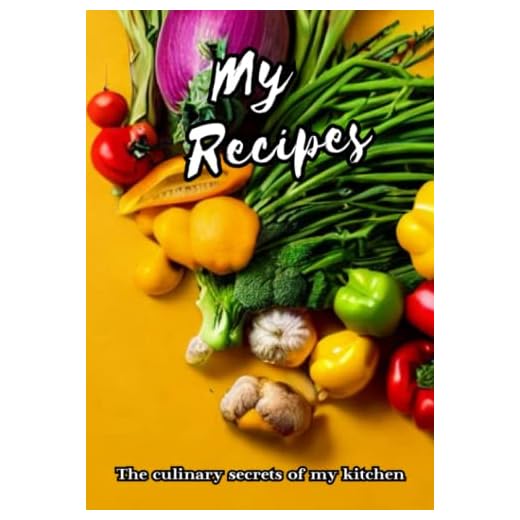 My Recipes: The culinary secrets of my kitchen | Create your own personalized cookbook | This is a perfect gift for anyone who enjoys cooking | Create your own personalized cookbook