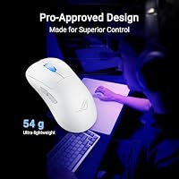 ASUS ROG Keris II Ace Wireless AimPoint White Gaming Maus | Weiß – Ansicht 3