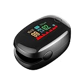 Haftek Pulse Oximeter S6 TFT – Finger Oxygen Monitor with Large TFT Display – SpO₂ & Heart Rate Checker for Adults & Elderly – Portable Oximeter with Video Instructions