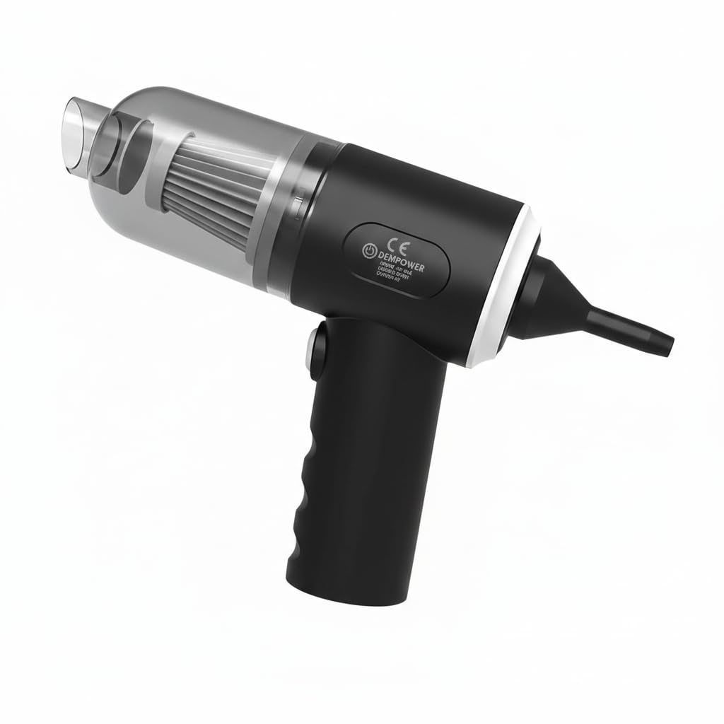 Aspirador Portátil Sem Fio Automotivo Recarregável Premium 3 em 1