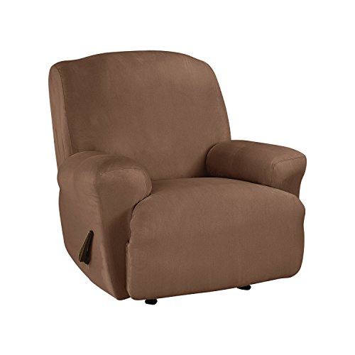 Surefit Ultimate Stretch Suede - Recliner Slipcover - Luggage (Sf45269) #TOP17