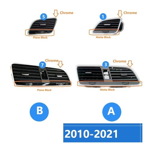 Grille climatisation intérieure pour Q3 2010-2018 ventilation AC - 3