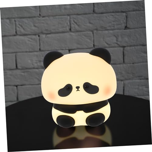 Veilleuse panda dimmable avec éclairage réglable doux et structure silicone incassable - 5