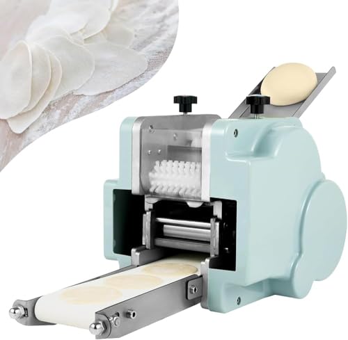 Máquina eléctrica para hacer bolas de masa, máquina automática de envoltura Wonton para el hogar o restaurante, 60 piezas por minuto, máquina de masa de 140 W con molde redondo de 8 cm