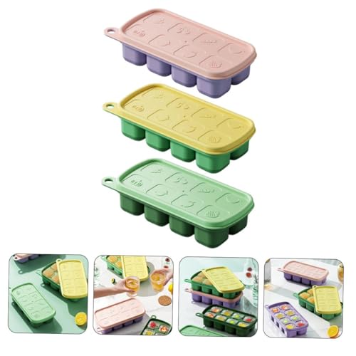 Moldes para cubitos de hielo Garneck 3 pzas color surtido miniatura 7