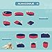 PawHut Bañera para Perros Gatos Plegable Piscina para Mascotas Natación Baño Φ140x30cm...