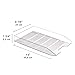 Acrimet Stackable Letter Tray Front Load, Letter Size, Stacking Document Desk Office Paper Organizer, Plastic, Clear Crystal Color, 1 Unit