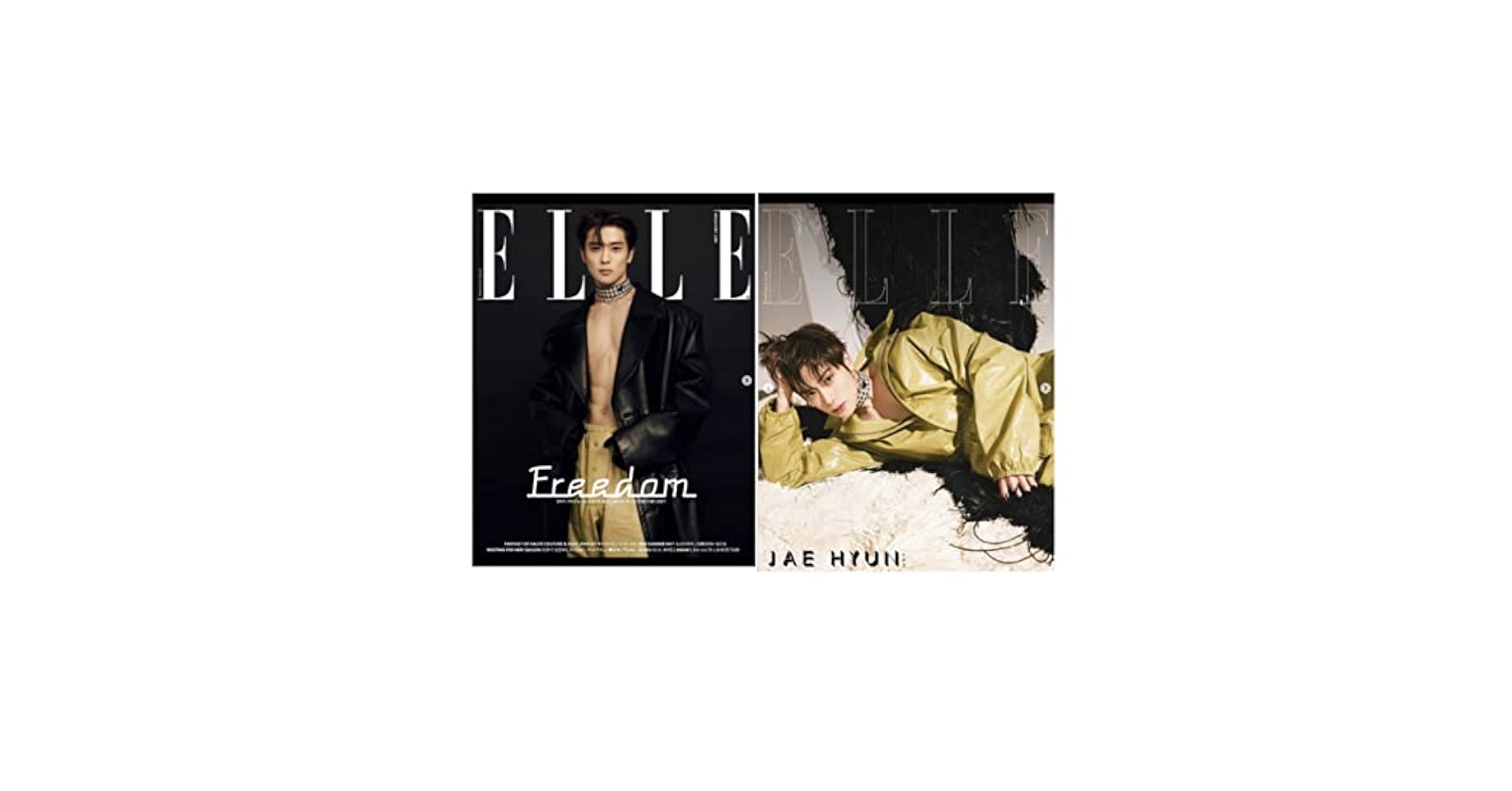 Amazon.co.jp: ELLE korea 2022年 8月号 NCT ジェヒョン 表紙