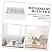 Angoily Versatile Cash Drawer Tray Cash Organizer for Drawer Money Storage Stand Money Tray Coin Register Insert