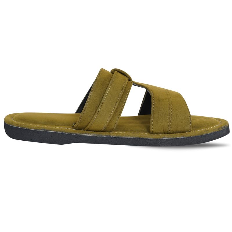 Image of DFR Sandals for Men, Daily Use Comfortable Ethnic Rajasthani Mens Slippers