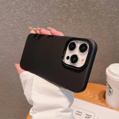 Image of MILLION CASES Back Cover Case for iPhone 15 Pro Shockproof Protective Classic Refined Matte Grip Case for Men & Boys(Silver)