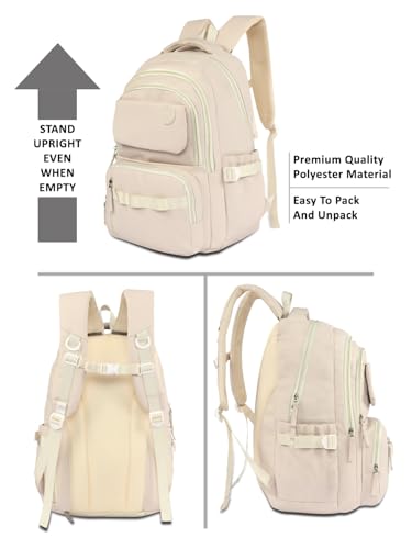 Image of Lavie Sport stellar Laptop Backpack | 36 Liters | Fits Upto 16 Inch | Laptop Compatiable | Rain Cover | Gift for Boys & Girls