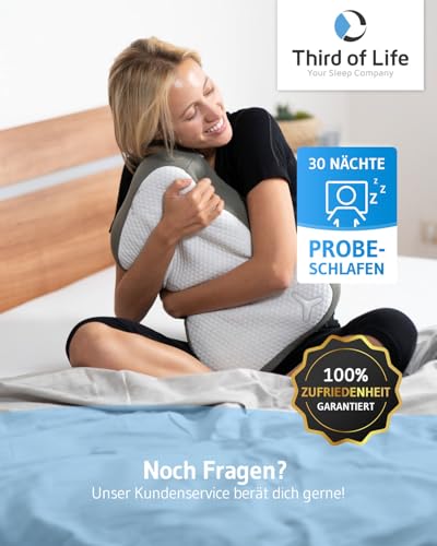 Nackenkissen Re-Charge Intense, Ergonomisches HWS Seitenschläfer-Kissen, Hochwertiger Memory-Foam...