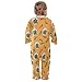 Emelivor Cucumbers Jars Orange Baby Newborn One-Piece Pajamas Footie Long Sleeve Romper Pjs for Boy Girls Kids